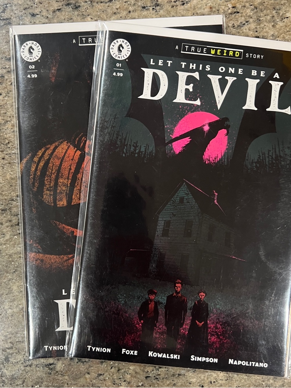 Let This One Be a Devil 1-2 (Dark Horse) Comic Lot